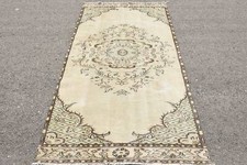 Tapis marocain, tapis de surface de 4,6 x 8,6 pieds, tapis turcs, tapis vinta...