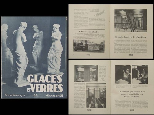 Glaces verres 1933 - glaces, n°32