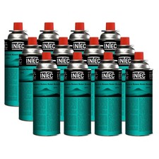 Pack 12 Bouteilles gaz camping 227g INTEC