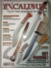 Magazine Revue Excalibur No 46 Couteaux/Knives
