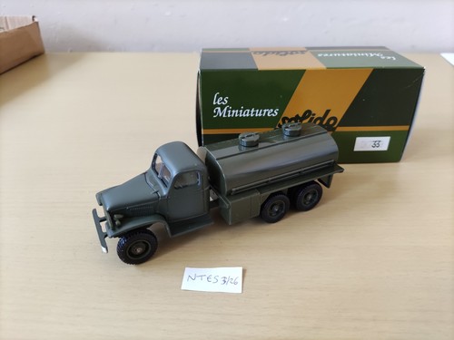 Solido gmc citerne 50e - citerne, 1/50e