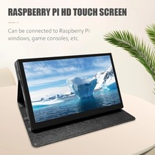 Affichage Portable 7” IPS 1024 × 600 Avec Housse HDMI VGA Av Monitor PC TV