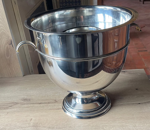 Seau champagne metal - a,
