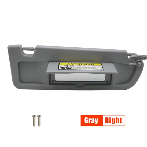 Passenger side sun visor - side, rh