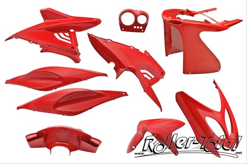 Kit carénage rouge pièces - kit, 9
