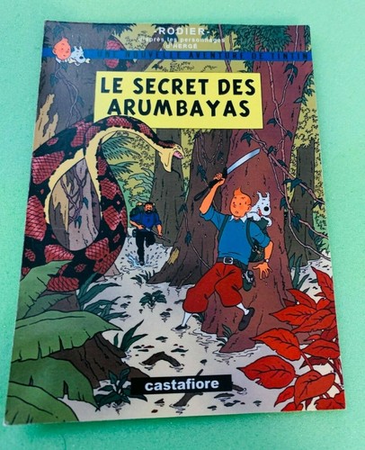 Carte postale 15x10 - carte, tintin