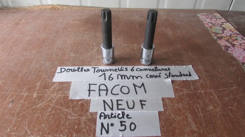 Douilles tournevis facom - douilles,