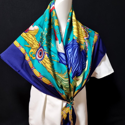 Rare vintage hermes foulard - vintage,