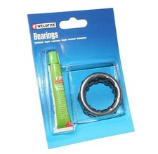 Cage à bille boitier pédalier BMX 9 billes weldtite avec graisse (x2)