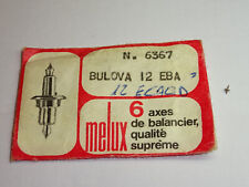 Bulova balance staff 12EBA 12EBAC 12EBACD 12EBAD 12ECACD 12ECAD axe de balancier