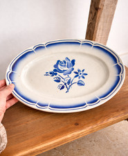 Plat ovale ancien Badonviller