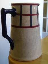 CREIL HBCM ANCIEN PICHET POT A LAIT OU AUTRE EN FAIENCE MODELE BEARN ht 18,5 cm