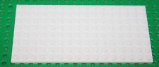 Plaque Lego White Plate 8x16 ref 92438/sets 7879 10229 3185 41095 21014