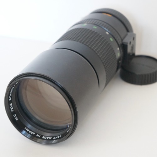 Téléobjectif minolta tele - téléobjectif, mc