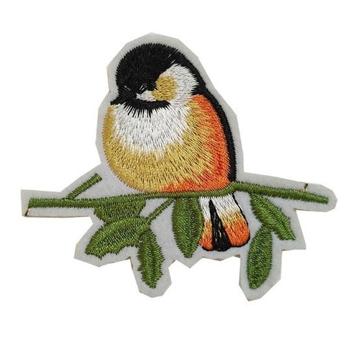 écusson patch brodé oiseau - brodÉ,