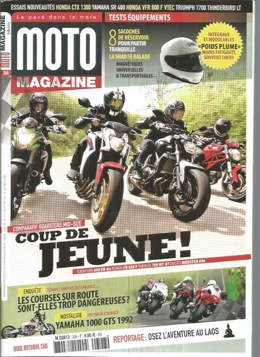 Moto magazine 308 comp - magazine, n°308
