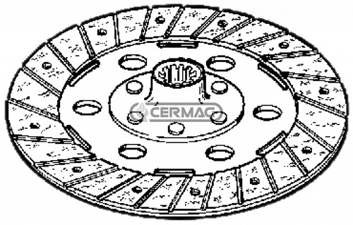 Disque embrayage pour - disque, d'embrayage