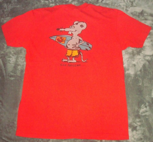 Vtg 80s ratgear shirt - shirt, xl