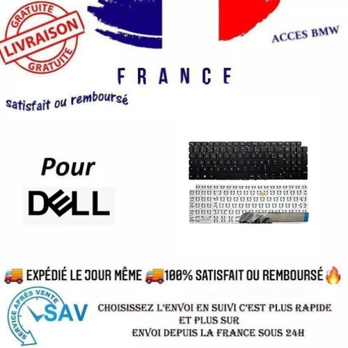 Clavier azerty pour dell - azerty,