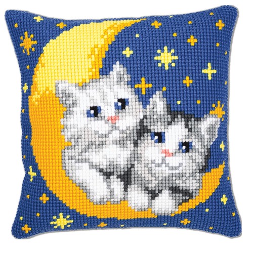 Kit coussin point de croix - kit,
