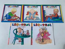 lot 5 livres LEO et POPI -
