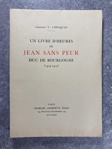 Leroquais livre d - leroquais.,