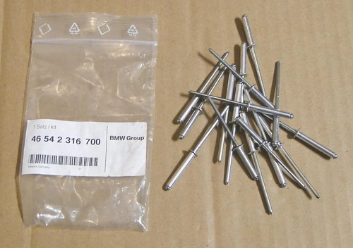 Jeu rivets de charnière - 16,