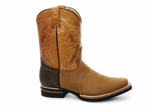Bottes cowboy cuir - cowboy, en