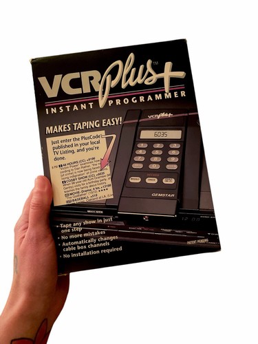 Vintage vcr plus instant - vintage,
