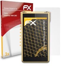 atFoliX 3x Film Protection d'écran pour Sony Walkman WM1ZM2 mat&antichoc