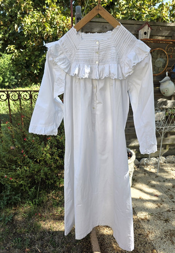 Linge ancien longue - ancien, chemise