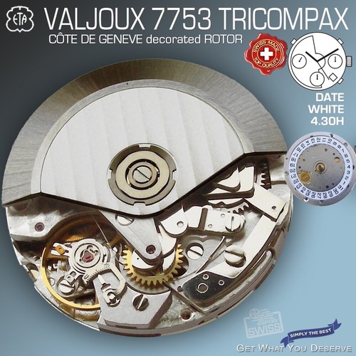 Movement eta valjoux - movement, 7753