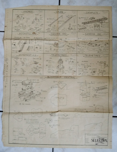 Ancien plan notice maquette - ancien,