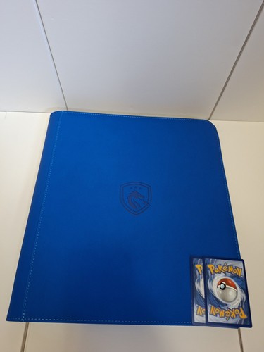 Classeur zip bleu rangement - zip,