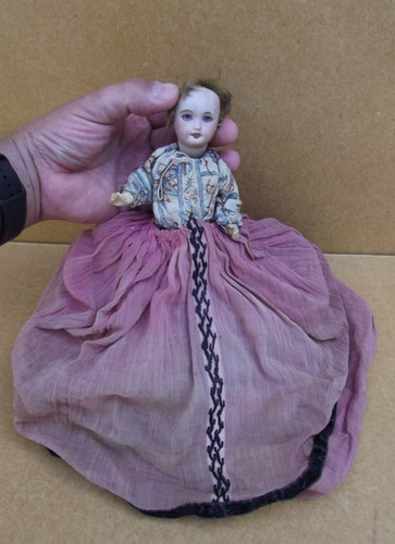 Ancienne poupée tête - poupée,