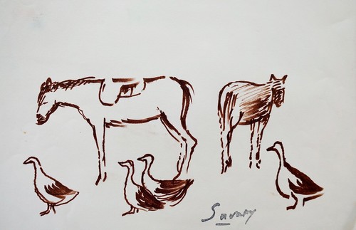 Robert savary dessin - robert,