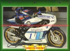 YAMAHA TZ 750 SONAUTO Patrick PONS 1979 (1976-1980) : Fiche Moto #000069