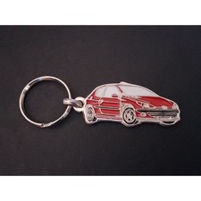Porte clés profil peugeot - porte-clés,