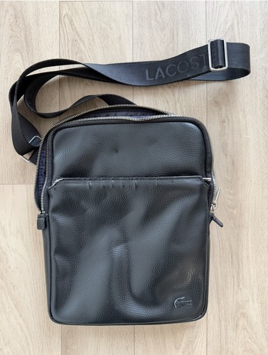 Sacoche lacoste noire homme - sacoche,
