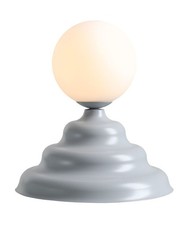 Lampe De Table En Verre Métal