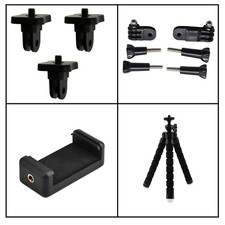 Kit d'accessoires adaptateur trépied support Action cam sport Gopro Sjcam Xiaomi