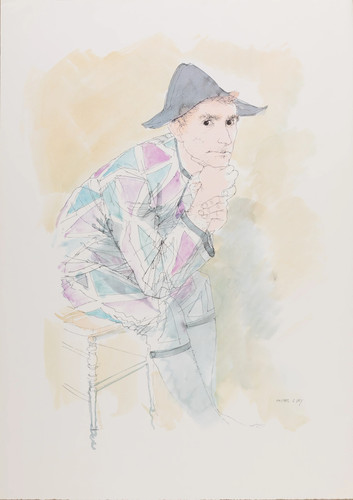 Michel ciry arlequin - ciry, :