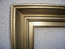 cadre ancien bois doré 60 X