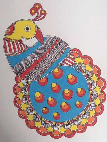 Bird madhubani mithila - bird,