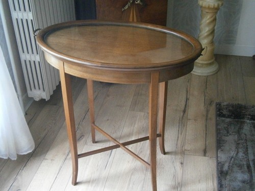 Ancienne table the gueridon - table,
