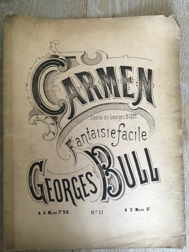 Carmen bizet fantaisie - de,