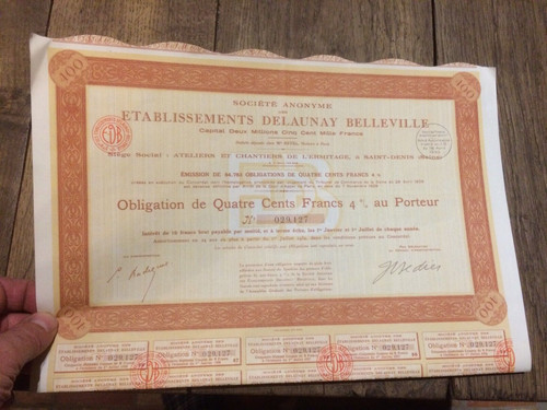 Action obligation automobiles - obligation,