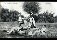 Type du CENTRE (18) ENFANTS & PORTEUSE d'EAU à la SOURCE début 1900