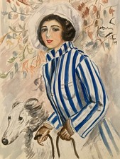 Peinture Papier Femme