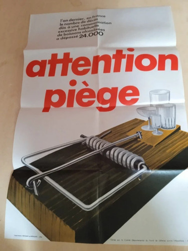 Affiche publicitaire originale